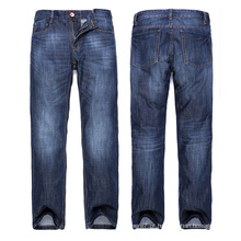 Wholesale Men Basic Jeans Algodão Azul Denim Jeans